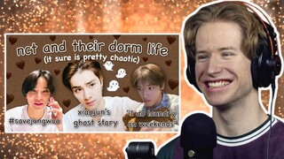 HONEST REACTION to a sneak peak into nct's dorm life