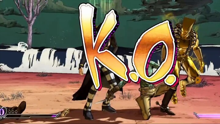 JoJo's Bizarre Adventure Star Wars Risotto Nero vs. (World) Diego Players Exciting Battle