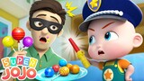 Little Police Officer JoJo +More | Job Song | Super JoJo - Nursery Rhymes | Playtime with Friends