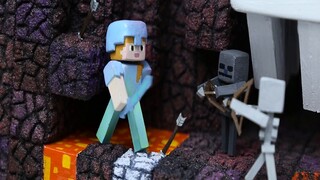 70 ngày! 2000 khối!! Tôi đã tạo ra Minecraft Nether và End thực sự