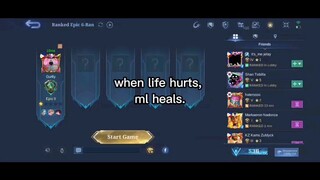 when life hurts ml heals.