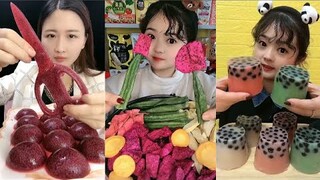 Thánh Ăn Đá Ăn Đá Lạnh Màu Sắc Hình Dạng Bất Thường Thú Vị - ASMR Ice Crunchy Eating sound#202