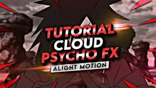 TUTORIAL RED CLOUD EFFECT IN ALIGHT MOTION | AMV TUTORIAL