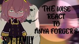 The Wise react to anya forger's || bond & anya || Spy x family react
