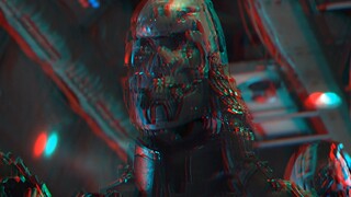 3D Anaglyph .Warriors.of.Future. 4K 80% MORE  DEPTH  P1