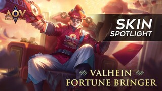 Valhein Fortune Bringer Skin Spotlight - Garena AOV (Arena of Valor)