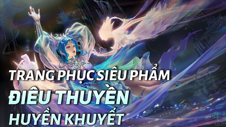 [ Vương Giả Vinh Diệu ] Review trang phục siêu phẩm đá quý tím Điêu Thuyền ( Huyễn Khuyết )