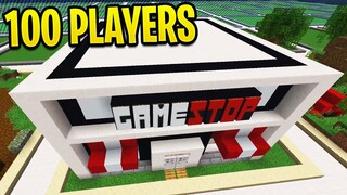 Minecraft: I Made a 100 Player Build Competition!