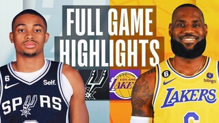 LAKERS vs SPURS FULL GAME HIGHLIGHTS | November 20, 2022 | Lakers vs Spurs Highlights NBA2K23