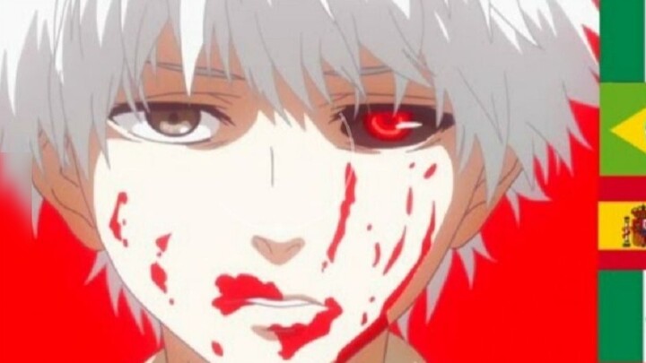 Perbandingan dubbing Kaneki Heiraki dari berbagai negara: I am a ghoul