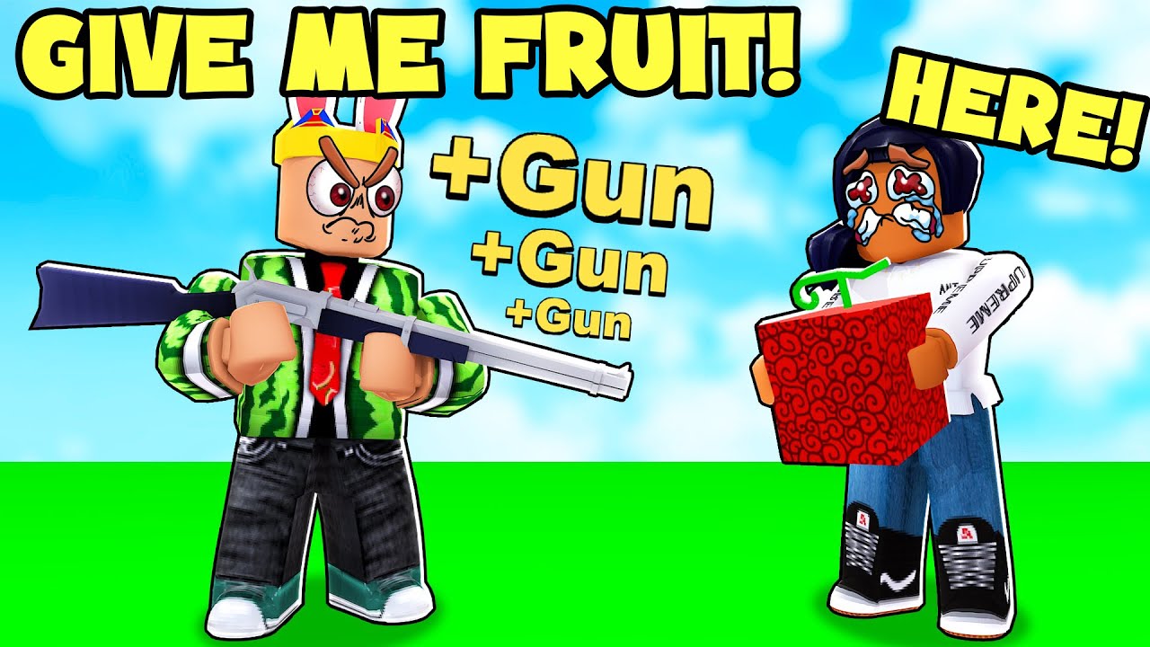 Blox fruits game but gun : r/bloxfruits