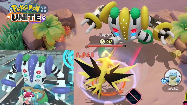 Regigigas is really a Monster Robot🤯 Pokemon Unite Catch 'Em