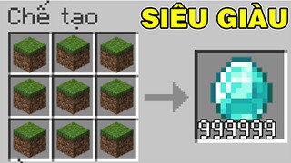 CHẾ TẠO KIM CƯƠNG || BẰNG MỌI THỨ SẼ GIÀU CÓ NTN TRONG MINECRAFT