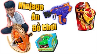 Tony | Thử Thách NINJAGO Ăn Đồ Chơi - Ninjago Get Toys