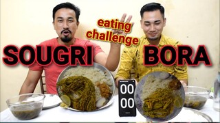 Manipuri traditional curry EATING CHALLENGE Manipuri || Sougri Bora chaba hanba thuba tanaba manipur