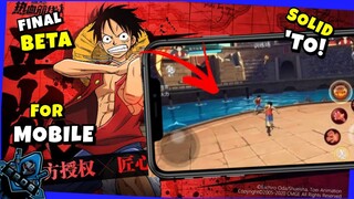 One Piece Fighting Path - Official Mobile Gameplay (Android/iOs 2021) Sobrang Lupet!🔥