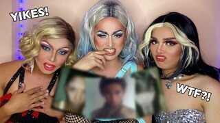 REACTING TO OLD DRAG PHOTOS with Cardi XD and Jona Quinn