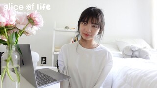 Slice of Life: Uni Student Life During Finals, What I Eat in a Week, Studying for Exams & Flowers!