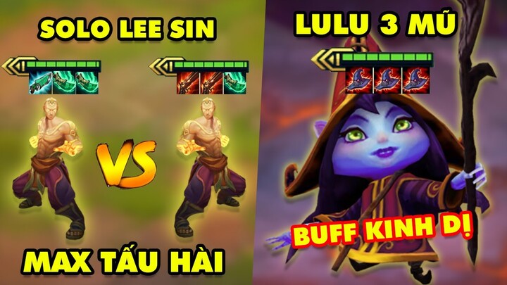 TOP khoảnh khắc điên rồ nhất Đấu Trường Chân Lý #126: Solo Lee Sin max tấu hài, LuLu 3 Mũ Phù Thủy