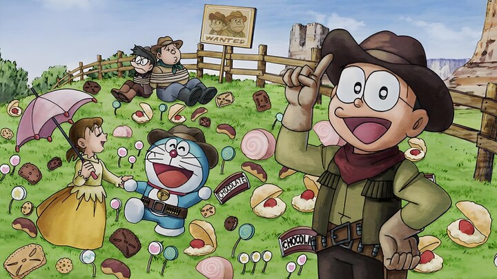 Doraemon: The chocolate raised by Nobita gave birth to a baby, and Fat Tiger and Suneo were swallowe