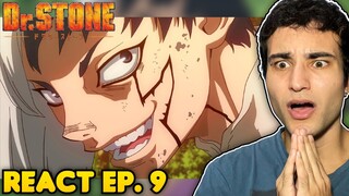 GEN ASAGIRI!! MELHOR PERSONAGEM? React Dr. Stone EP. 9