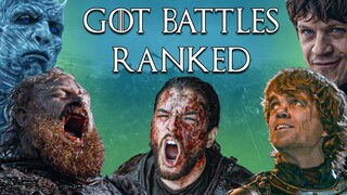 Game of Thrones Battles Ranked