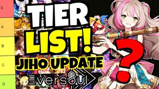 EVERSOUL TIER LIST!!! [JIHO & BOSS UPDATE]