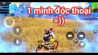 PUBG Mobile - Mở Mic Giao Lưu Như Độc Thoại Nội Tâm :)) | 1 Vs 2 Team Cuối Dành Top 1