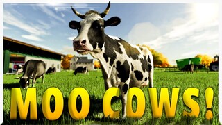MOO COWS // Finding the Perfect Mix for Milk // Farming Simulator 2022 Gameplay