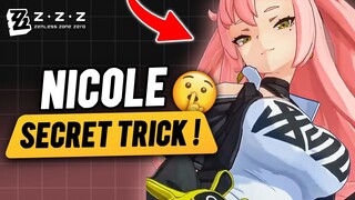 Nicole Secret Trick That You Must Learn !! ZZZ | Zenless Zone Zero