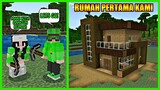 Akhirnya Bertemu Intan Langsung Membangun Rumah Survival Pertama Kami Di Minecraft