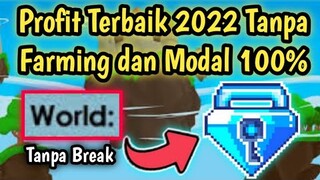 Profit Terbaik 2022 Tanpa Farming dan Modal 100% | Mudah Dan Instan | Growtopia Indonesia