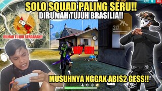 NO SKIP!! SOLO VS SQUAD RUMAH TUJUH BRASILIA BERDARAH🔥!!