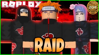 DESTROYING A SERVER AS THE AKATSUKI PART 2! | Roblox ZOぞ