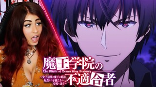 HE’S SUCH A CHAD! 💕 | The Misfit of Demon King Academy Episode 1 Reaction + Review!