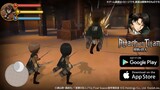 Attack on Titan: Brave Order (Trailer) Android/Ios - MMORPG CO-OP (Coming Soon)