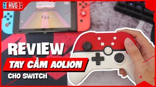 Đánh giá chi tiết tay cầm Aolion | Tay cầm chơi game cho Nintendo Switch