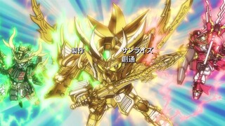 SD Gundam Sangokuden Brave Battle Warriors เอสดี กันดั้ม สามก๊ก ตอนที่ 19 พากย์ไทย