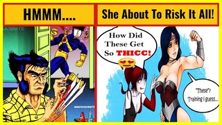 Hilariously Funny Comics Superhero Marvel & DC To Make You Laugh V1