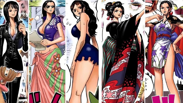 One Piece - Koleksi semua pakaian yang pernah dikenakan Nico Robin! Tidak perlu mencarinya sendiri, 