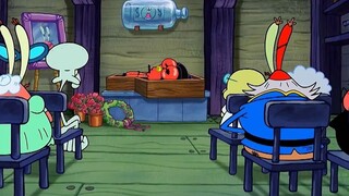 Ông Krabs qua đời và có tang lễ hoành tráng