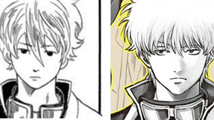 Comparison of the early and current styles of "Gintama"!