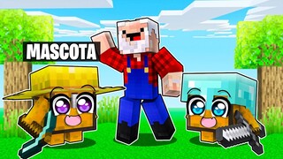 ¡Minecraft PERO los COFRES son MASCOTAS! 😍🐶😺🦴  con SOYDANY y PERMON