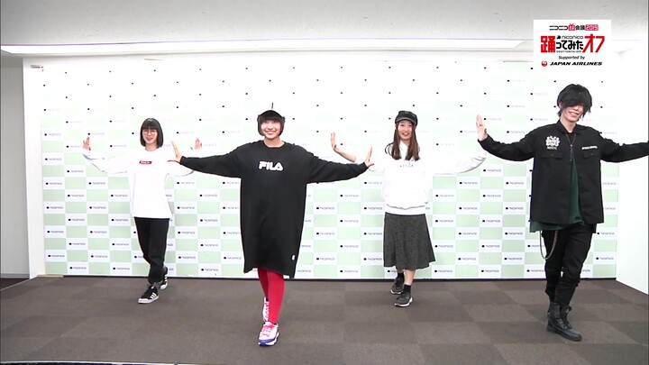 【踊り手14人】1femto的天空【ニコニコ超会議2019】【反転】