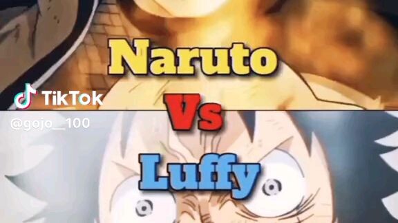 Naruto vs luffy