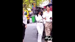 Kim Woo Bin and Shin Min Ah in Paris