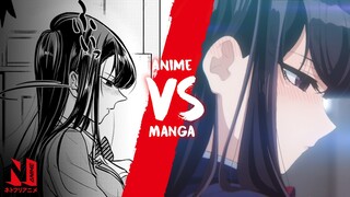 Anime vs. Manga Comparison | Komi Can't Communicate | Netflix Anime