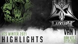 Highlight CES vs LX [VÁN 1][VCS Mùa Đông 2021][BÁN KẾT 1 - 22.12.2021]
