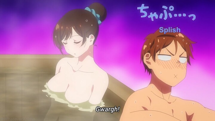 Kazuya hears Chizuru taking a Bath | Rent-a-Girlfriend Season 3