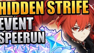 ใหม่ กิจกรรม Hidden Strife (ฟรี 420 PRIMOGEMS!) Genshin Impact 2.8 Diluc Event ชุดใหม่